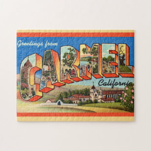 Carmel California Greeting Puzzle