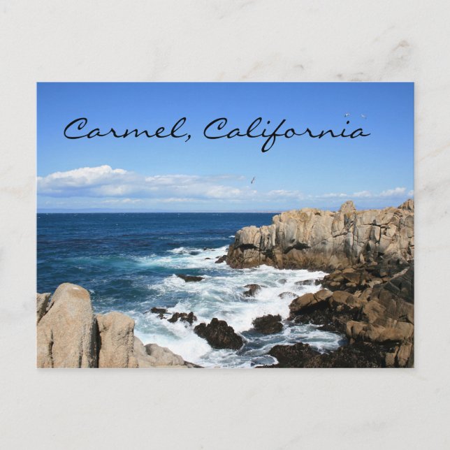 Carmel California Postcard Postkarte (Vorderseite)