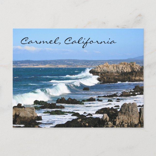 Carmel California Postcard Postkarte (Vorderseite)