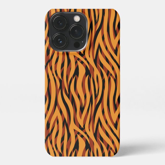 Carmel Grass iPhone 13 Pro Slim Fit Case, Glossy Hülle (Rückseite)