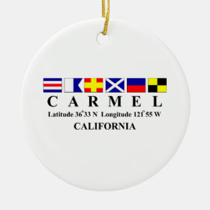 Carmel, Kalifornien Keramikornament