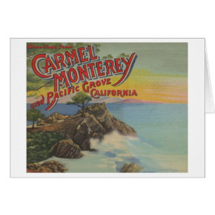 Carmel, Monterey u. pazifische Waldung, CA -