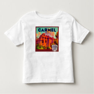 Carmel orange LabelEast Hochländer, CA Kleinkind T-shirt