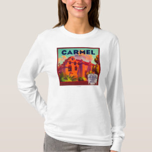 Carmel orange LabelEast Hochländer, CA T-Shirt