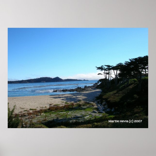 Carmel River Beach Poster (Vorne)