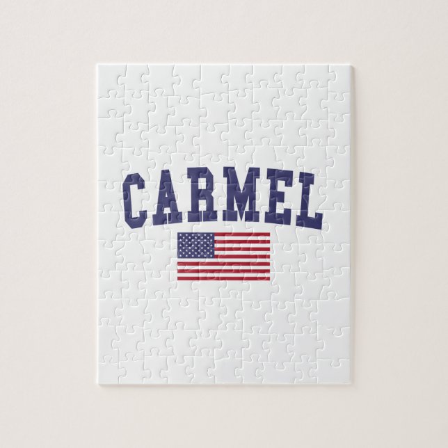 Carmel US Flag Puzzle (Vertikal)