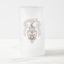 Carmelite Emblem-mattierte Bier-Tasse