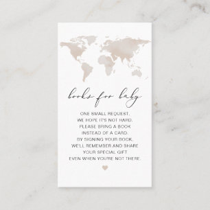 CARMEN Beige Karte Adventure Books for Baby Card