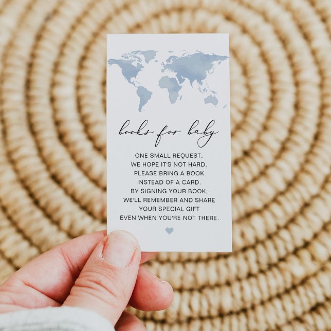 CARMEN Blue Map Adventure Books for Baby Card Platzkarte (Von Creator hochgeladen)