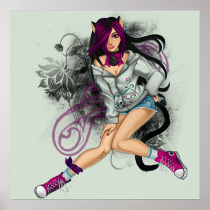 Carmen, das magische Katzenmädchen Poster