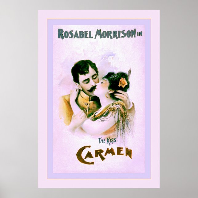Carmen ~ Der Kiss Poster (Vorne)