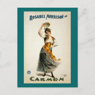Carmen, Die Oper 1896 Postkarte