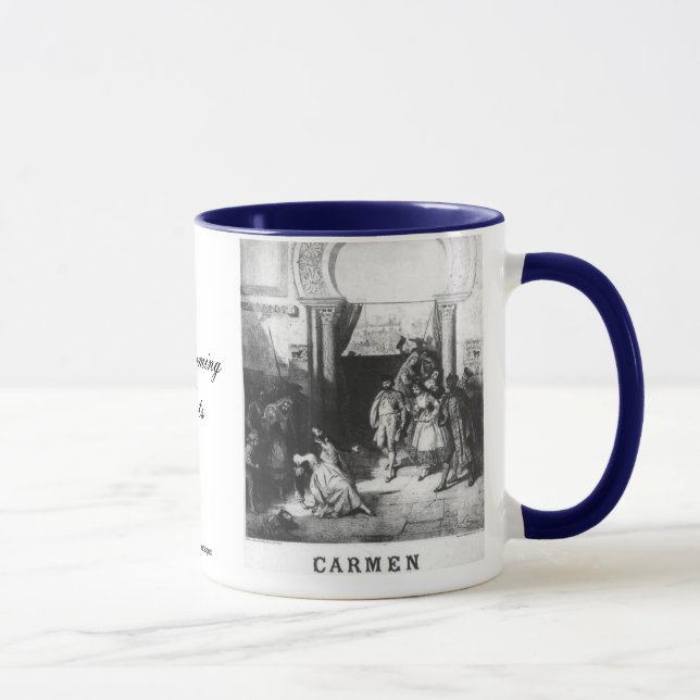 Carmen-Oper Tasse (Rechts)