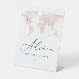 CARMEN Pink Travel Themed Guest Karo in Sockelschild