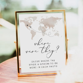 CARMEN reisen, wo sie Brautparty unterschreiben Poster