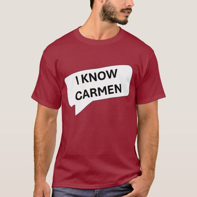 Carmen! T-Shirt (Vorderseite)