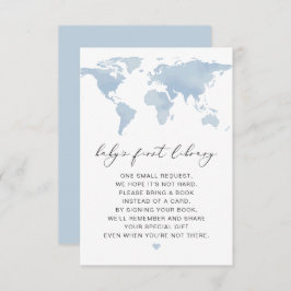 CARMEN World Map Adventure Books for Baby Card Einladung