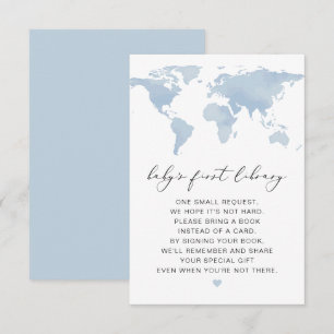 CARMEN World Map Adventure Books for Baby Card Einladung