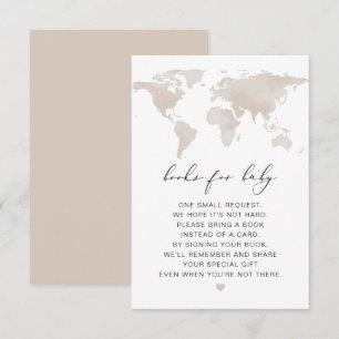 CARMEN World Map Adventure Books for Baby Card Einladung