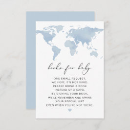 CARMEN World Map Adventure Books for Baby Card Einladung