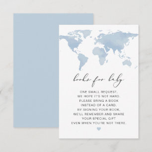 CARMEN World Map Adventure Books for Baby Card Einladung