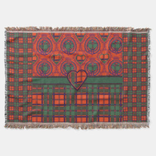 Carmichael Clan karierter schottischer Kilt Tartan Decke