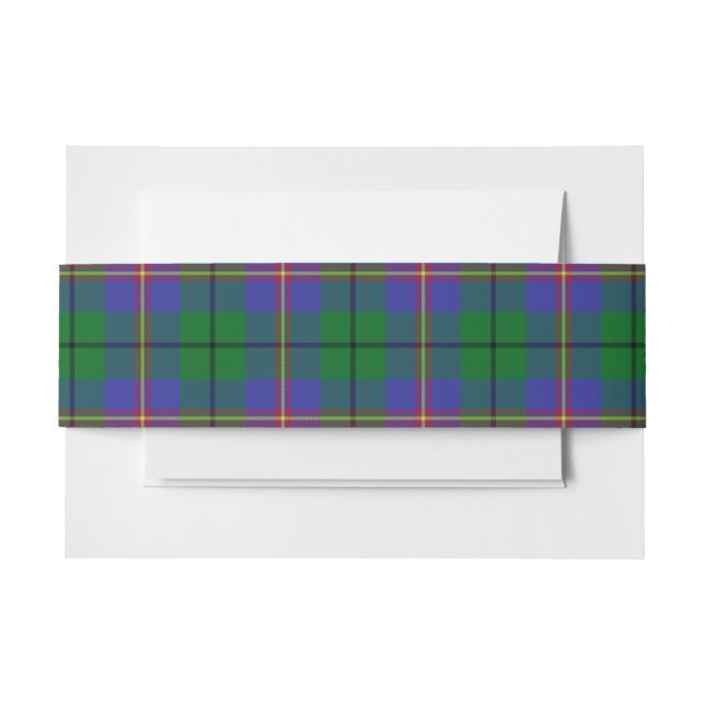 Carmichael Scottish Tartan Belly Band (Vorderseite Beispiel)