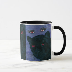Carmilla schwarzer Panthervampire-gotische Tasse