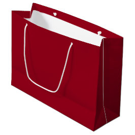 Carmine Solid Color Große Geschenktüte