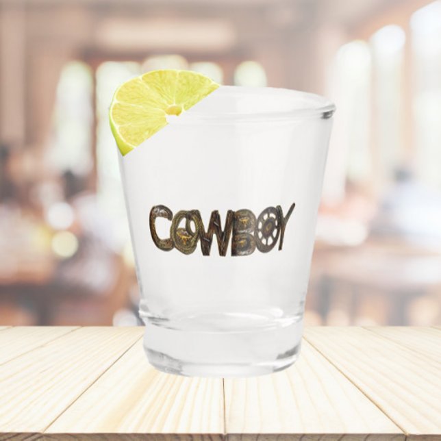 Carnaby Tan Cowboy Schnapsglas (Von Creator hochgeladen)