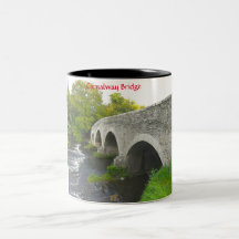 Carnalway-Brücke Kildare Zweifarben-Kaffeetasse