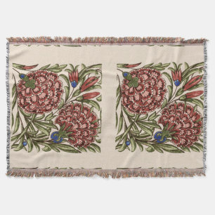 Carnation Blume Tile Antique Rustikale Kunst Decke