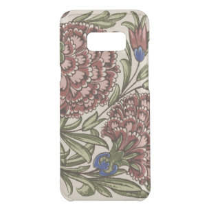 Carnation Blume Tile Antiquitäten Kunst Get Uncommon Samsung Galaxy S8 Plus Hülle