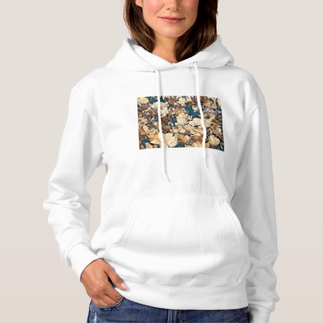 Carnation Fairy Basic Hooded Sweatshirt (Weiß) (Vorderseite)