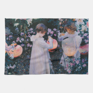 Carnation Lily Rose John Singer Sargent Art Handtuch