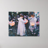 Carnation Lily Rose John Singer Sargent Art