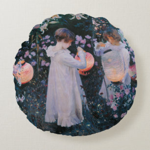 Carnation Lily Rose John Singer Sargent Art Rundes Kissen