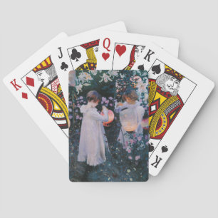 Carnation Lily Rose John Singer Sargent Art Spielkarten