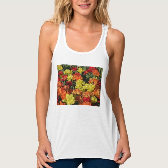 Carnation Slim Oben Tank Top (Vorderseite)
