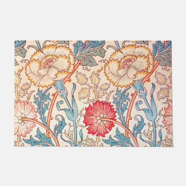 Carnation, William Morris Fußmatte (Vorderseite)
