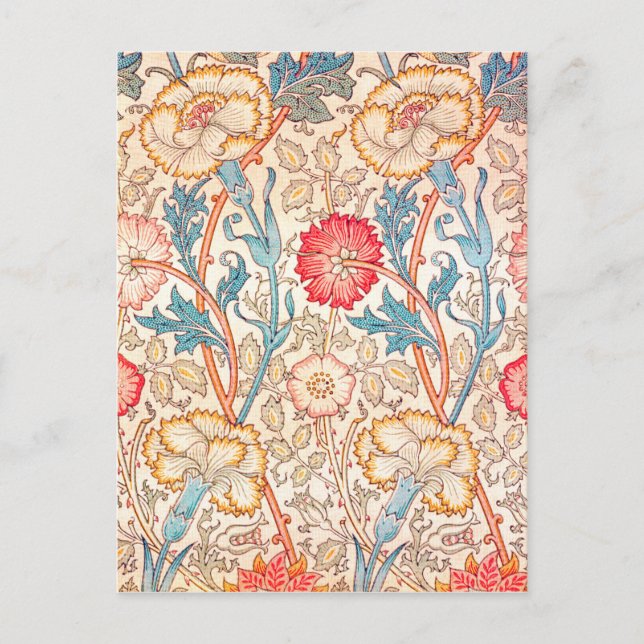 Carnation, William Morris Postkarte (Vorderseite)