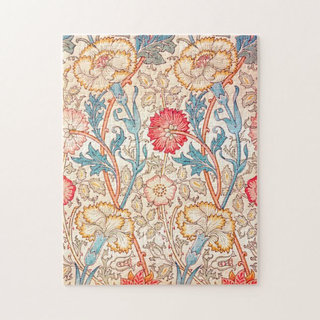 Carnation, William Morris Puzzle (Vertikal)