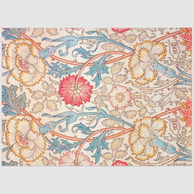 Carnation, William Morris Seidenpapier (Vorderseite)