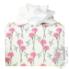 Carnation Wrapping Paper Geschenkpapier