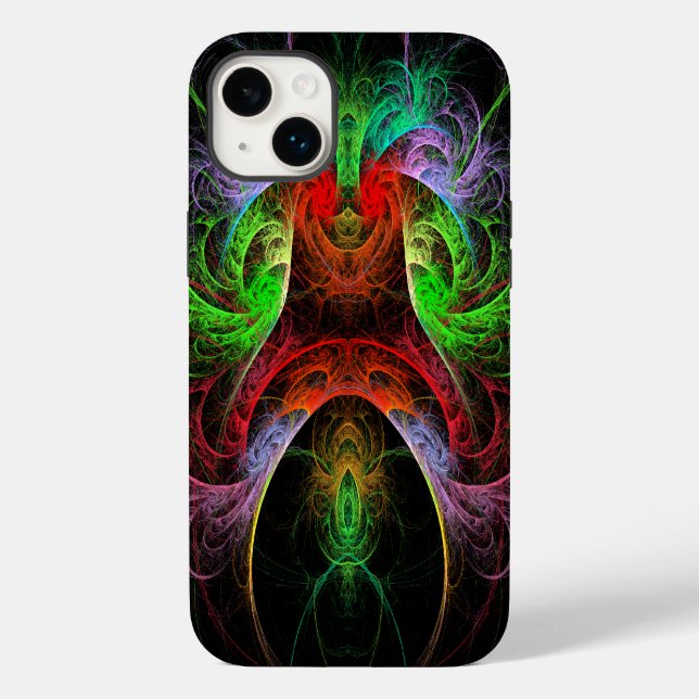 Carnaval Abstrakt Art Case-Mate iPhone Hülle (Rückseite)
