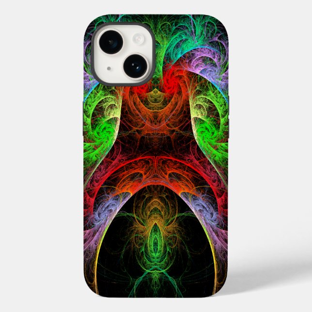 Carnaval Abstrakt Art Case-Mate iPhone Hülle (Rückseite)