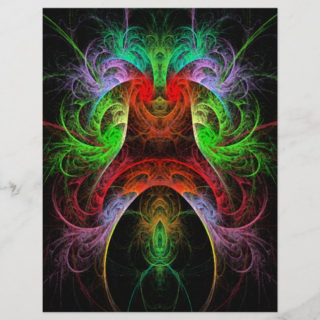 Carnaval Abstrakt Art Flyer (Vorne)