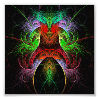 Carnaval Abstrakt Art Foto Print