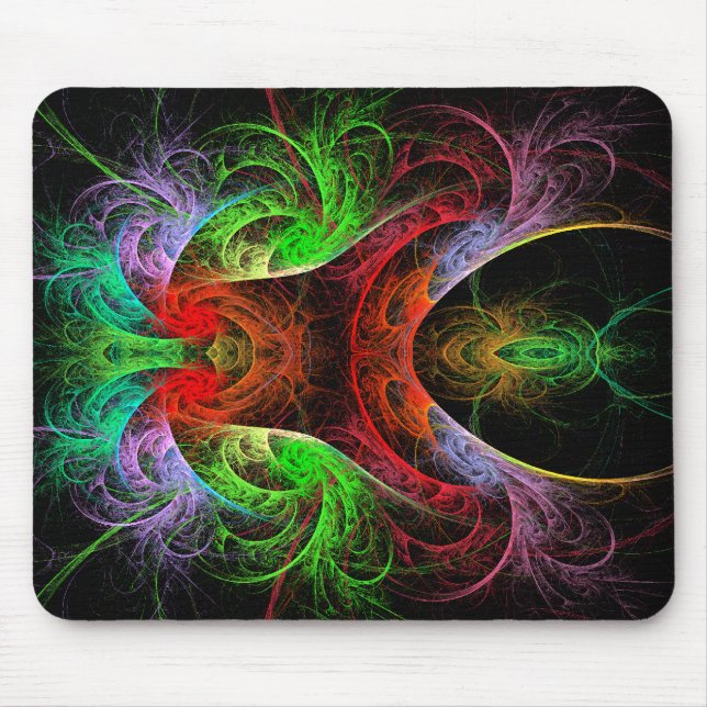 Carnaval Abstrakt Art Mousepad (Vorne)