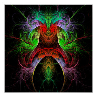 Carnaval Abstrakt Art Poster